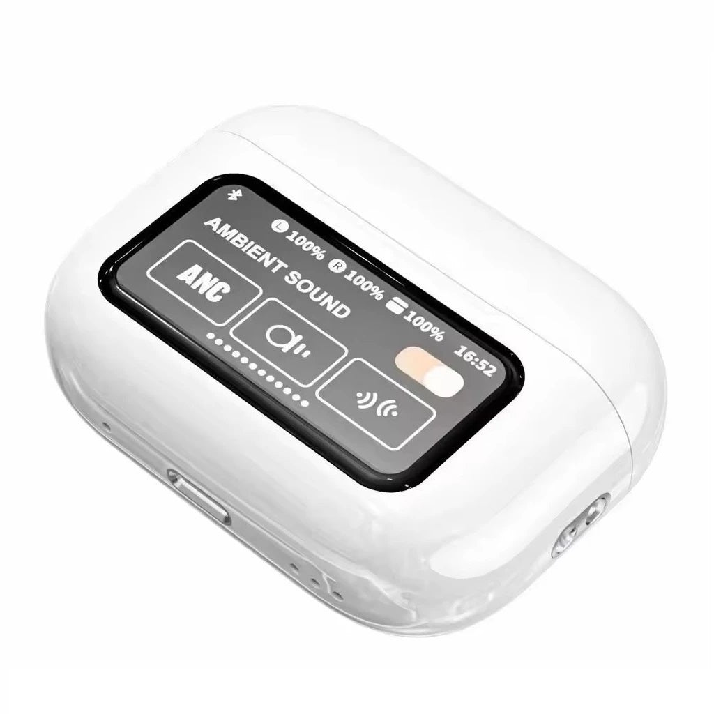 Audífonos Bluetooth A9 Pro Táctiles con Estuche LED | Sonido HD y Control Inteligente