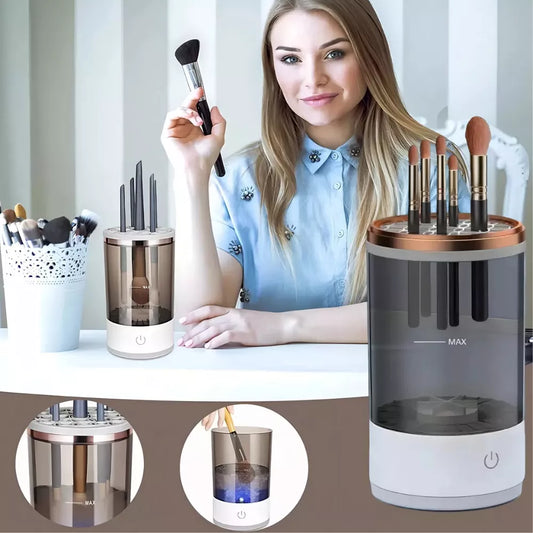Limpiador De Brochas De Maquillaje Eléct